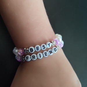 Best friend barátság karkötő szett - Meska.hu