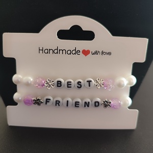 Best friend barátság karkötő szett - esküvő - ékszer - karkötő & csuklódísz - Meska.hu