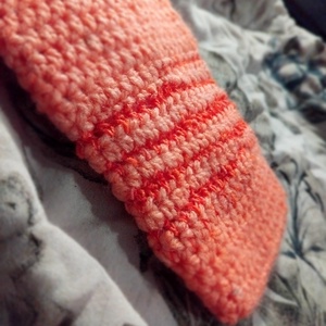 Zsepitartó, barack hullám - táska & tok - pénztárca & más tok - zsebkendőtartó tok - Meska.hu