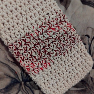 Zsepitartó, pamut - táska & tok - pénztárca & más tok - zsebkendőtartó tok - Meska.hu