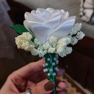 Vőlegény kitűző  - esküvő - kiegészítők - kitűző - Meska.hu