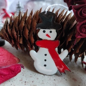 Ajándékkísérő - hóember - karácsony - karácsonyi ajándékozás - karácsonyi képeslap, üdvözlőlap, ajándékkísérő - karácsonyi ajándékozás - Meska.hu