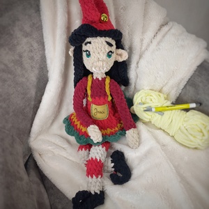 Manólány egyedi névvel - Meska.hu