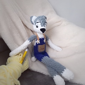 Husky kutya egyedi névvel - Meska.hu