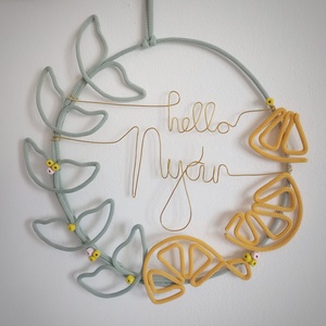 Nyári ajtódísz - Meska.hu