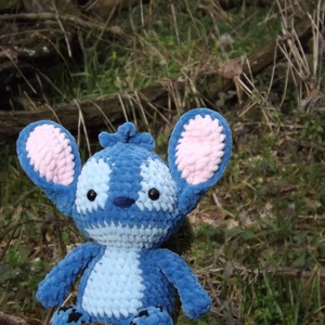 Horgolt Stitch  - játék & sport - plüssállat & játékfigura - plüss mesefigurák - Meska.hu