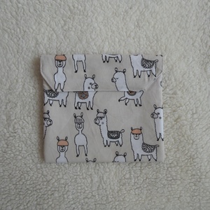 Lámás szendvicstartó újraszalvéta nowaste - táska & tok - uzsonna- & ebéd tartó - szendvics csomagoló - Meska.hu