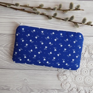 Kékfestő neszeszer, szemüvegtok - táska & tok - neszesszer - Meska.hu