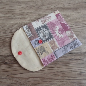 Patchwork mintás betéttartó tok - táska & tok - neszesszer - Meska.hu
