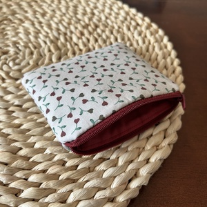 Virágos neszeszer, pénztárca, irattartó, Táska & Tok, Pénztárca & Más tok, Pénztárca, Női pénztárca, Varrás, MESKA