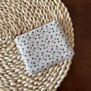 Virágos neszeszer, pénztárca, irattartó - táska & tok - pénztárca & más tok - pénztárca - női pénztárca - Meska.hu