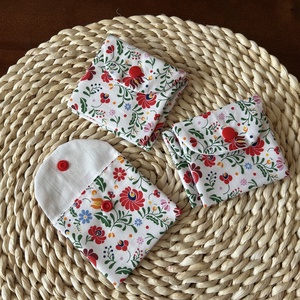 Magyar népi mintás mini tok - táska & tok - neszesszer - Meska.hu