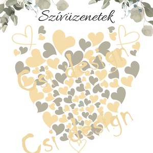 Esküvői vendégfogadó plakát , poszter, Művészet, Grafika & Illusztráció, Digitális, , MESKA