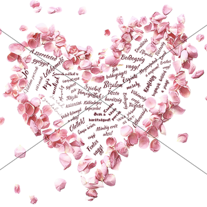 Digitális plakát a szeretet szavaival szives - Meska.hu