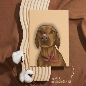 Egyedi kutyaportré rendelésre - művészet - grafika & illusztráció - digitális - Meska.hu