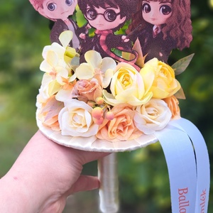 Harry Potter ihletesű ballagási csokor - Meska.hu