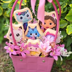 Gabi babaháza ballagási táska kivehető játékkal - Meska.hu