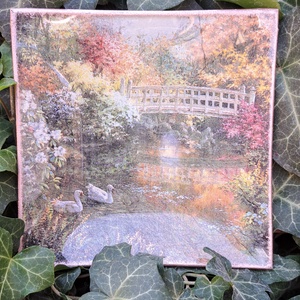 Őszi üvegtál vintage stílusban - otthon & életmód - dekoráció - asztal és polc dekoráció - dekorációs tál, tartó - Meska.hu Őszi üvegtál vintage stílusban - otthon & életmód - dekoráció - asztal és polc dekoráció - dekorációs tál, tartó - Meska.hu