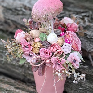 Őszi dekoráció pink-arany színvilágban nagyobb méretű - otthon & életmód - dekoráció - asztal és polc dekoráció - asztaldísz - Meska.hu Őszi dekoráció pink-arany színvilágban nagyobb méretű - otthon & életmód - dekoráció - asztal és polc dekoráció - asztaldísz - Meska.hu