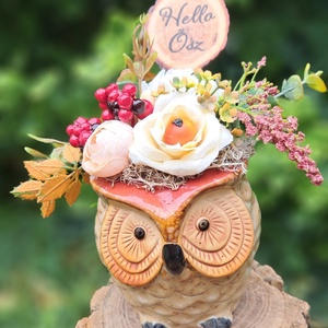 Bagoly formájú kerámia kaspóban őszi dekoráció illatgyertyával - otthon & életmód - dekoráció - asztal és polc dekoráció - asztaldísz - Meska.hu Bagoly formájú kerámia kaspóban őszi dekoráció illatgyertyával - otthon & életmód - dekoráció - asztal és polc dekoráció - asztaldísz - Meska.hu