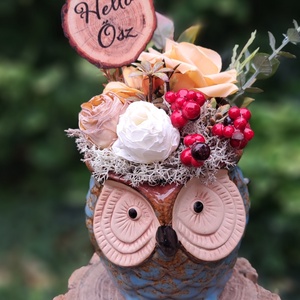 Bagoly formájú kerámia kaspóban őszi dekoráció illatgyertyával - otthon & életmód - dekoráció - asztal és polc dekoráció - asztaldísz - Meska.hu Bagoly formájú kerámia kaspóban őszi dekoráció illatgyertyával - otthon & életmód - dekoráció - asztal és polc dekoráció - asztaldísz - Meska.hu