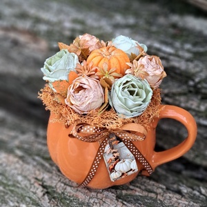 Őszi őzikés rókás tökös dekoráció - otthon & életmód - dekoráció - asztal és polc dekoráció - asztaldísz - Meska.hu Őszi őzikés rókás tökös dekoráció - otthon & életmód - dekoráció - asztal és polc dekoráció - asztaldísz - Meska.hu