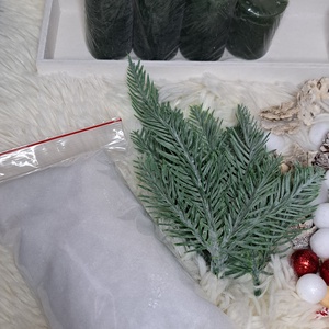 DIY box karácsonyi adventi tál - diy (csináld magad) - egységcsomag - Meska.hu