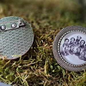 Kitűző kokárda nemzeti ünnep március 15.  - ékszer - kitűző és bross - Meska.hu