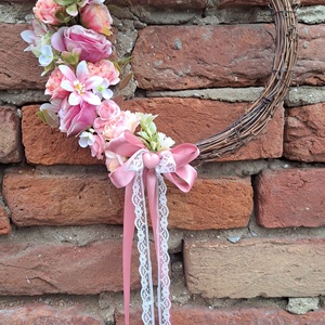 Kopogtató  romantikus hangulatban - otthon & életmód - dekoráció - ajtó- és ablak dekoráció - ajtódísz & kopogtató - Meska.hu