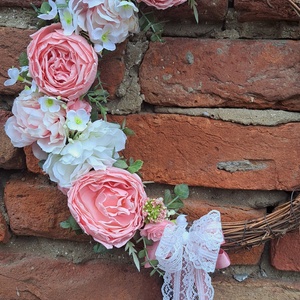 Kopogtató  romantikus hangulatban - otthon & életmód - dekoráció - ajtó- és ablak dekoráció - ajtódísz & kopogtató - Meska.hu