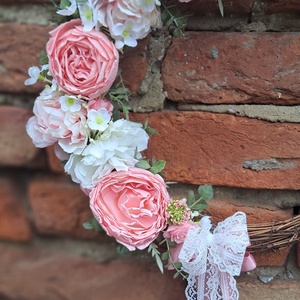 Kopogtató  romantikus hangulatban - otthon & életmód - dekoráció - ajtó- és ablak dekoráció - ajtódísz & kopogtató - Meska.hu