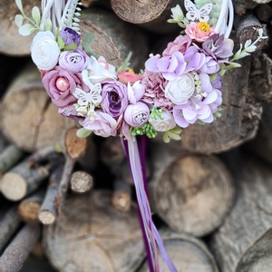 Kopogtató hello tavasz felirattal - otthon & életmód - dekoráció - ajtó- és ablak dekoráció - ajtódísz & kopogtató - Meska.hu