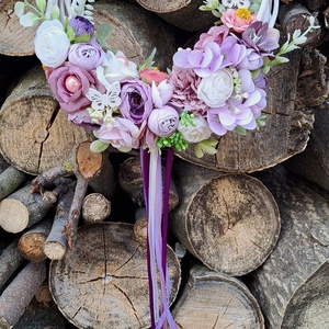 Kopogtató hello tavasz felirattal - otthon & életmód - dekoráció - ajtó- és ablak dekoráció - ajtódísz & kopogtató - Meska.hu