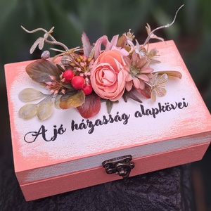 Nászajándék a jó házasság alapkövei doboz pénzátadó, Esküvő, Emlék & Ajándék, Doboz, , MESKA