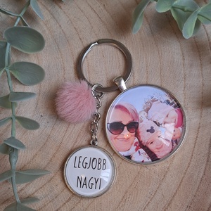 Anyák napi egyedi fényképes kulcstartó - táska & tok - kulcstartó & táskadísz - kulcstartó - Meska.hu