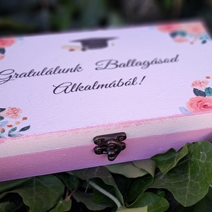 Ballagási ajándék doboz pénzátadó - Meska.hu