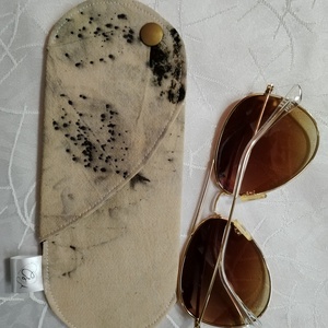 Szemüveg, napszemüveg tok (ecoprint) - táska & tok - pénztárca & más tok - szemüvegtok - Meska.hu