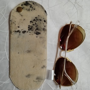 Szemüveg, napszemüveg tok (ecoprint) - táska & tok - pénztárca & más tok - szemüvegtok - Meska.hu