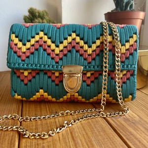 Etno táska, Táska & Tok, Kézitáska & válltáska, Vállon átvethető táska, Mindenmás, MESKA