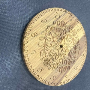 Egyedi keményfa falióra 23,5cm - otthon & életmód - dekoráció - fali és függő dekoráció - falióra & óra - Meska.hu