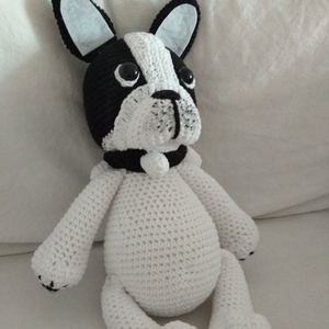 Horgolt francia bulldog - Meska.hu