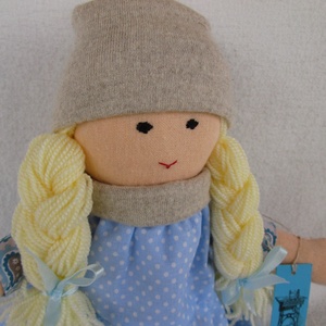 Téli baba - szőke -  - Meska.hu