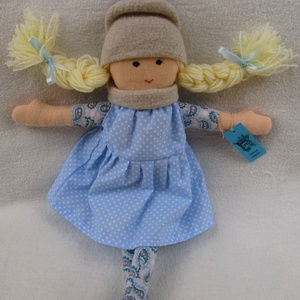 Téli baba - szőke -  - Meska.hu