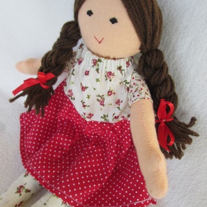 Babos szoknyás baba -  - Meska.hu