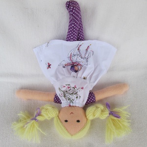 Szőke baba tündéres ruhában - Meska.hu