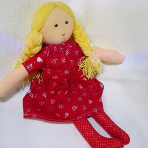 Baba pirosban -  - Meska.hu