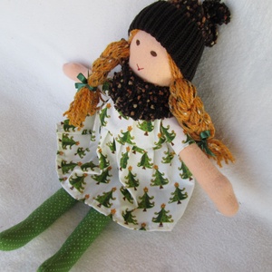 Karácsonyi szőke baba  -  - Meska.hu