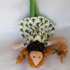 Karácsonyi szőke baba  -  - Meska.hu