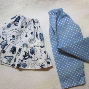 Babaruha -öltöztetős babáimhoz-nadrág és tunika -  - Meska.hu