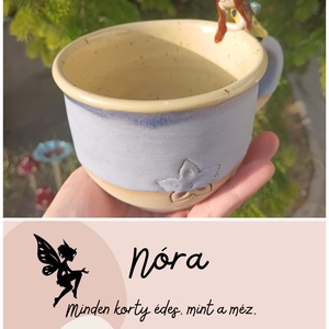 Tündéres kerámia bögre  - otthon & életmód - konyhafelszerelés, tálalás - konyhai tárolás - tea & kávé tárolás - Meska.hu
